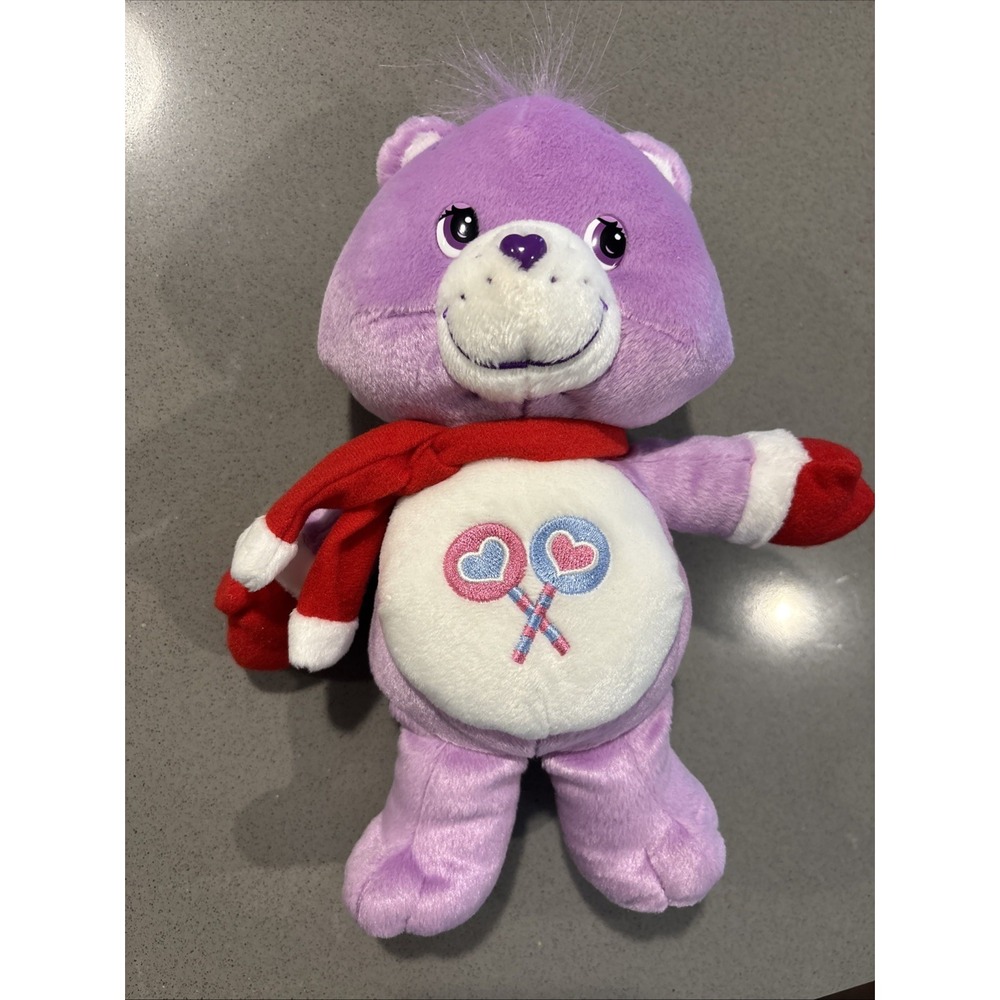 Care Bear 2004 Holiday Christmas Share Bear Care Bear Vintage Plush 10"